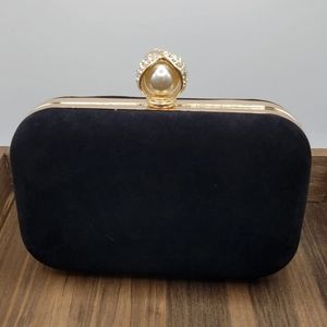 New velvet clutch
